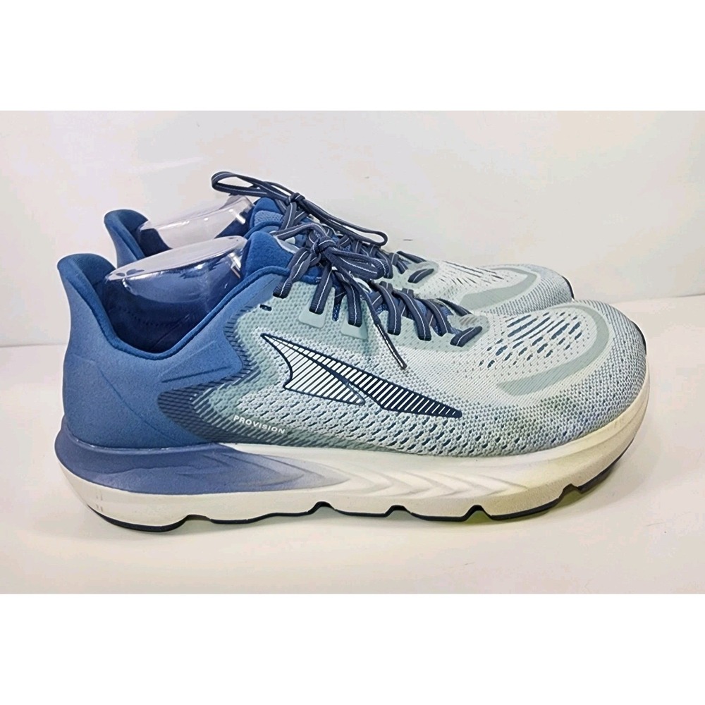 Altra EGO Provision 6 Running Shoes Mens 11 Blue Green Workout Road‎ Comfort EUC